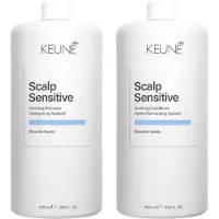 Keune Care Scalp Sensitive Shampoo 1000 ml & Conditioner 1000 ml