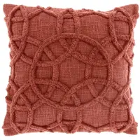 Unique living kussen Everon marsala 45 x 45 cm