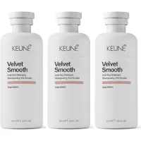 Keune 3 STUKS - Care Velvet Smooth Anti-frizz Shampoo 300 ml