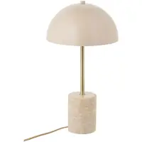 House Nordic Sheffield Tafellamp Beige Marmer