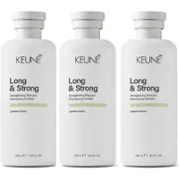 Keune 3 STUKS - Care Long & Strong Strengthening Shampoo 300 ml