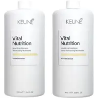 Keune Care Vital Nutrition Shampoo 1000 ml & Conditioner 1000 ml