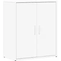 vidaXL Dressoirs 2 st 60x31x70 cm bewerkt hout wit