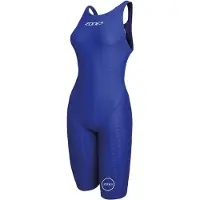 Zone3 Performance Speed Open Back Competition Swimsuit Blauw 28 Vrouw