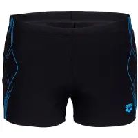 Arena - Graphic Swim Short Stripes - Zwembroek 10, zwart