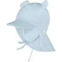 Sterntaler - Kid's Schirmmütze Nackenschutz Ohren - Pet 51 cm, grijs