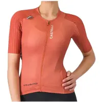 Castelli - Women's Unlimited Pro 2 Jersey - Fietsshirt L, rood