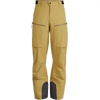 Lundhags Abisku Waterproof Pants M, wandelbroeken, hooi