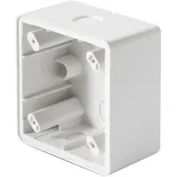 ESYLUX EM10055164 Opbouwdoos Wit IP20