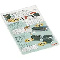 Esselte Economy Showtas- A4 formaat - 100 stuks - Transparant