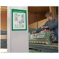 Durable Duraframe informatiekader A4 zelfklevend groen (2 stuks)