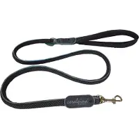 Coralpina Leash Cinquet. Zwart 1.8/110Cm C400Bg080