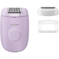 Philips Series 2000 Epilator en Scheerapparaat met massagekapje - langdurig haarvrij - Paars - Met snoer - BRE237/00