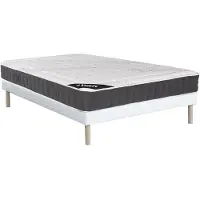 Vente-unique Bedbodem + matras 160 x 200 cm pocketveren met traagschuim toplaag 27 cm dikte - ATLANTIDE van YSMÉE