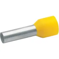 Klauke 47518 Adereindhulzen 6 mm² Deels geïsoleerd Geel 100 stuk(s)