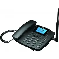 Maxcom Vaste telefoon voor SIM kaart MM 41D 4G VOLTE VOWiFi, Telefoon, Zwart