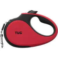 TUG 360° Knoopvrije Intrekbare Rollijn 3 M Rood Tot < 12 Kg