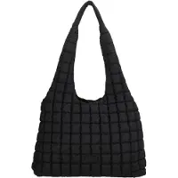 Beagles Valencia Schoudertas - Shopper - Puffy - Nylon - Dames - Zwart
