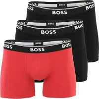 BOSS Boxershorts 'Power' rood / zwart / wit