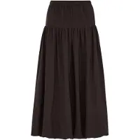 We fashion Rok donkerbruin