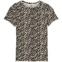 We fashion Shirt crème / zwart