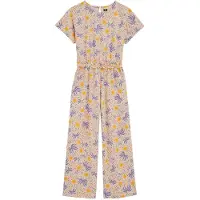 We fashion - Meisjes jumpsuit met stretch - Regular fit - Multikleur - Katoen - Maat: 158