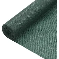 vidaXL Privacynet 75 g/m² 1,5x50 m HDPE groen