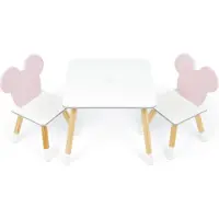 MCU Set Play Table And Chair Set Transparant