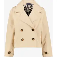 TwoDay korte meisjes trenchcoat beige maat 134