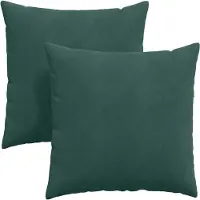 vidaXL Zitkussens 2 pcs Donkergroen 60 x 60 cm Corduroy stof