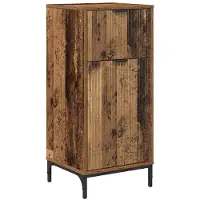 vidaXL Badkamerkast, gerecycled hout, 39,5 x 36 x 88 cm