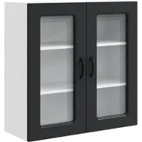 vidaXL Vaatwasserpaneel Kalmar Zwart 80 x 31 x 80 cm Bewerkt hout