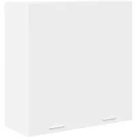 vidaXL Hangkast Wit 80 x 31 x 80 cm Bewerkt hout