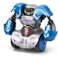 Silverlit Pack 2 Robots éducatifs télécommandés Kombat Tornado