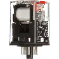Omron MKS 8-Pins DPDT Relais Met LED En Testknop - MKSN8487M