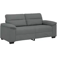 vidaXL 2-zitsbank 180x81x84 cm stof donkergrijs