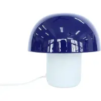 Leitmotiv Tafellamp Nuevo Mini Mushroom Cobalt Blue