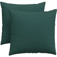 vidaXL Zitkussens 2 st Stof Donkergroen 45 x 45 cm