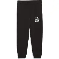 Puma Broek 'Super ' grijs / groen / zwart / wit