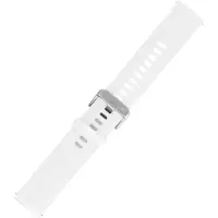 Morellato Wit Siliconen Horlogeband 22mm - Snelmontage