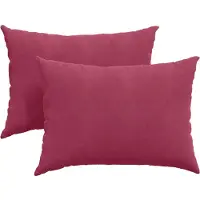 vidaXL Zitkussens 2 pcs Wijnrood 70 x 50 cm Corduroy stof