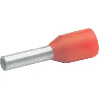 Klauke 4716 Adereindhulzen 1 mm² Deels geïsoleerd Rood 1000 stuk(s)