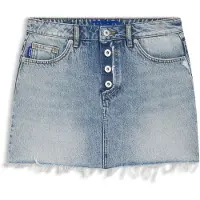 HUGO Galanie 1 10278563 Blue Korte Rok