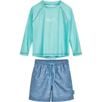 Playshoes UV-bescherming 'Hai' blauw / saffier / opaal