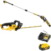 DeWalt DCMPSH56KIT-QW 18V XR Telescopische Set met Heggenschaar en Ketttingzaag