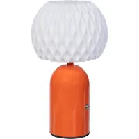 Luxform Tafellamp Obidos Oranje Usb Oplaadbaar
