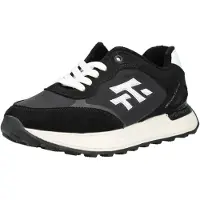 Tom Tailor Sneakers laag zwart / wit