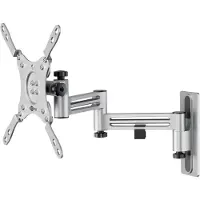 Goobay caravan muurbeugel voor schermen tot 43 inch | full motion | 3 draaipunten