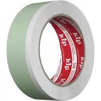 Kip Textielversterkte tape | lengte 25 m | breedte 35 mm | groen/wit rol | 12 stuks - 310-35 310-35