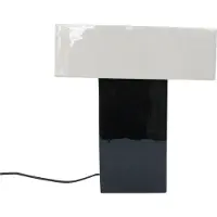 Leitmotiv Tafellamp Grato Recto Black Warm Grey